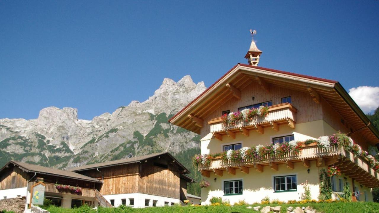 Bio Bauernhof Vorderoberlehen Hotel Werfenweng Exterior foto