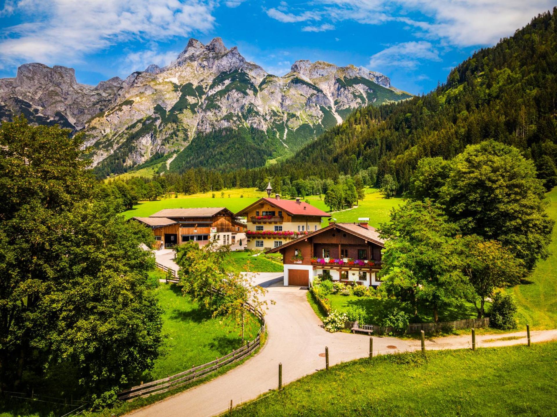 Bio Bauernhof Vorderoberlehen Hotel Werfenweng Exterior foto